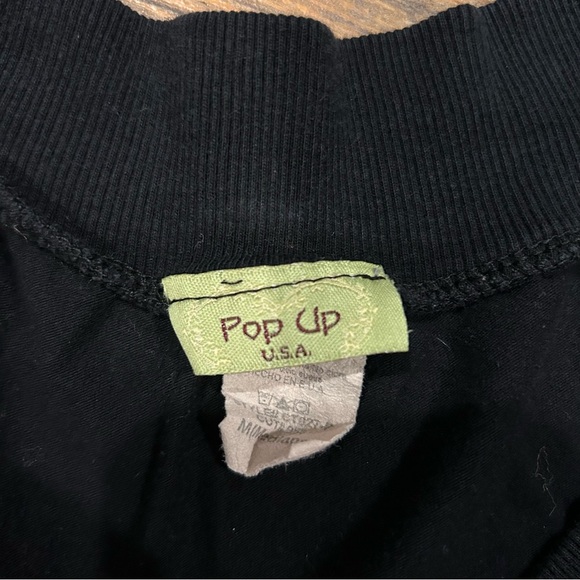 RARE Y2K Pop Up USA Star Graphic Tee | Size M | Made in USA - Picture 3 of 5